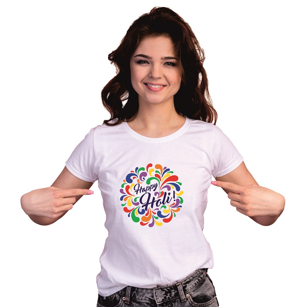 holi special t shirt