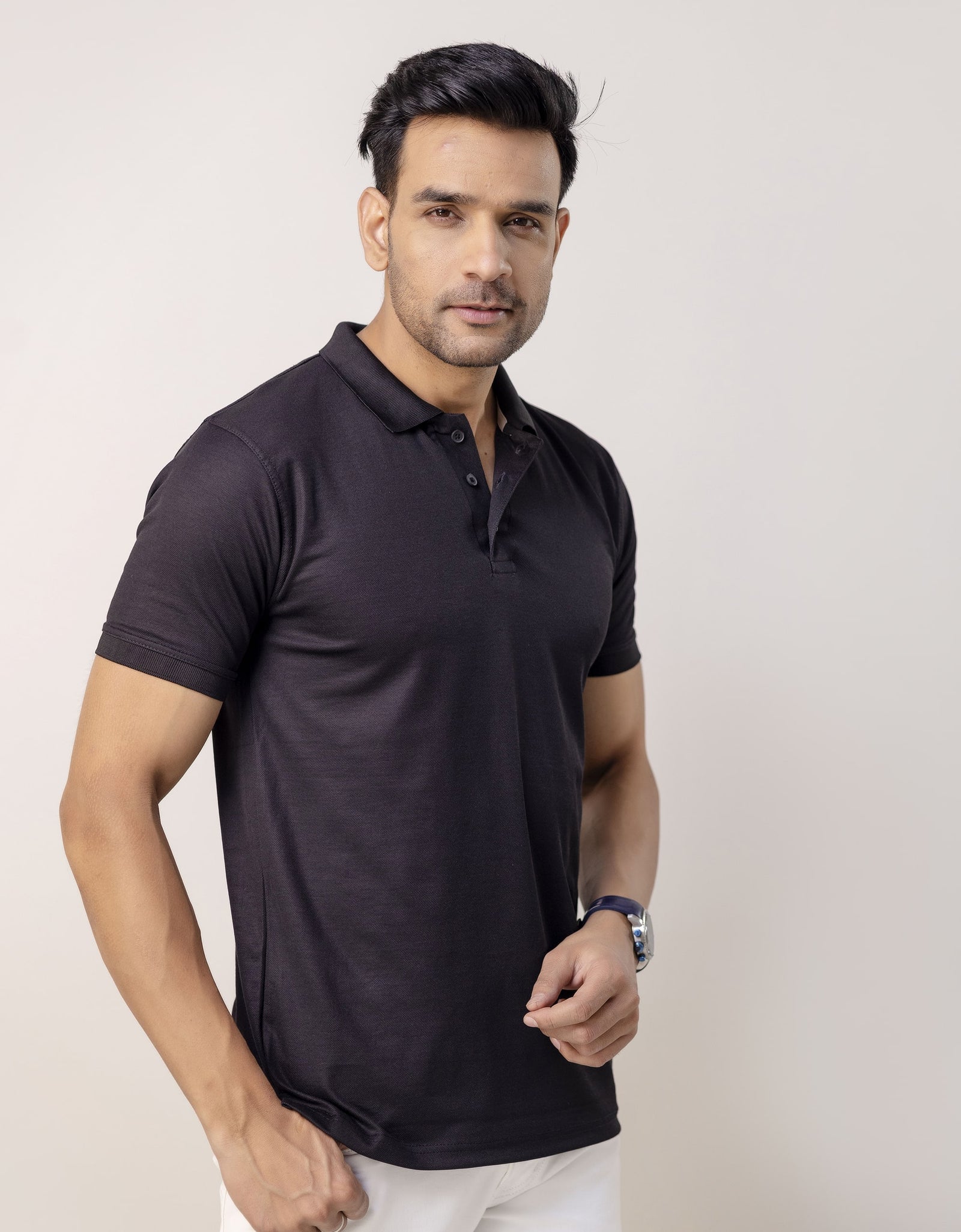 Loomba Prime - Premium Polo Solid Plain T-Shirts