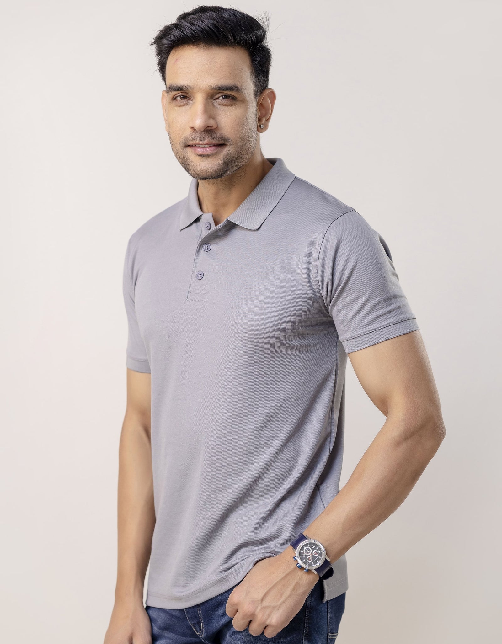 Loomba Prime - Premium Polo Solid Plain T-Shirts