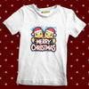 Merry Christmas Kids Cotton T-shirt