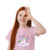 Girl Name with Unicorn design T-shirt