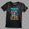 Space Is Big kids T-shirt