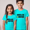 Rockstar Bro Sis - Matching Rakhi T-shirts